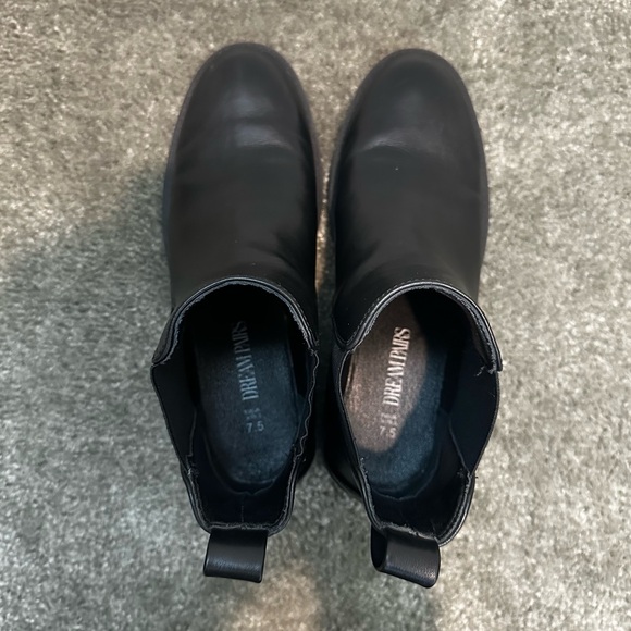 Dream Pairs Chelsea Ankle Boots- Black size 7.5 - Picture 5 of 8